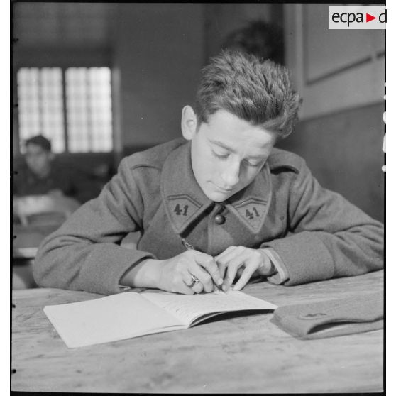 Jeune engagé du 41e RI à l'incorporation.