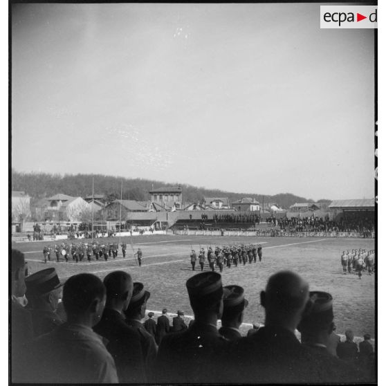Cérémonie des couleurs.