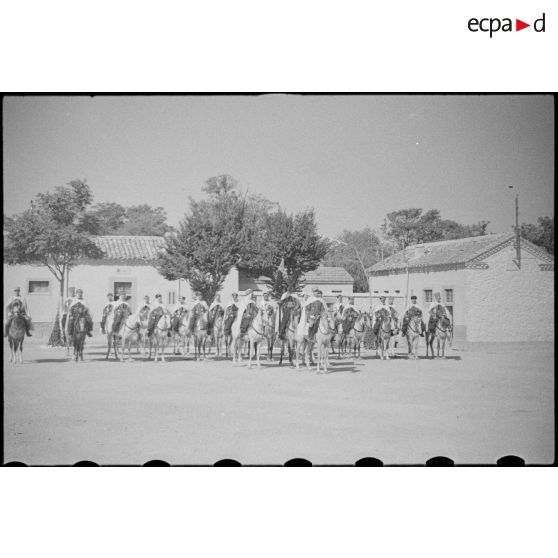 Prise d'armes au 3e RSA.