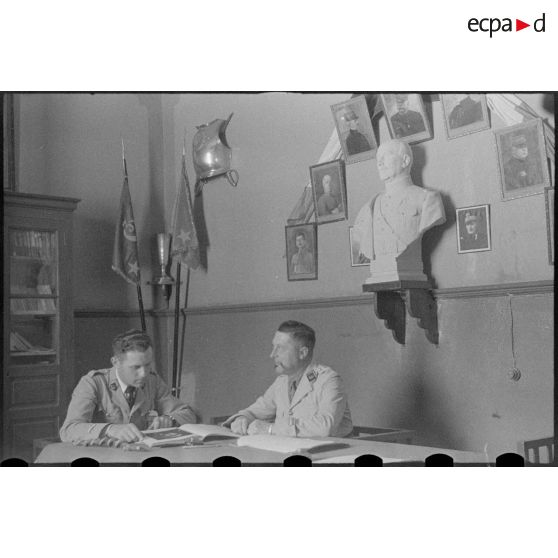 La salle d'honneur du 3e RSA.