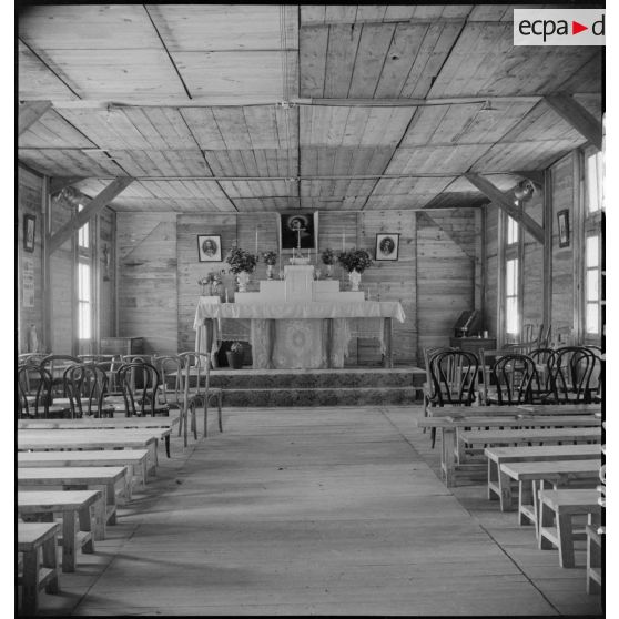 La chapelle du centre d'éducation Bayard.