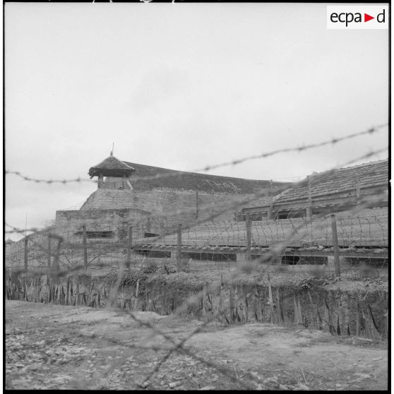 Le poste de Thaï Dao et ses défenses.