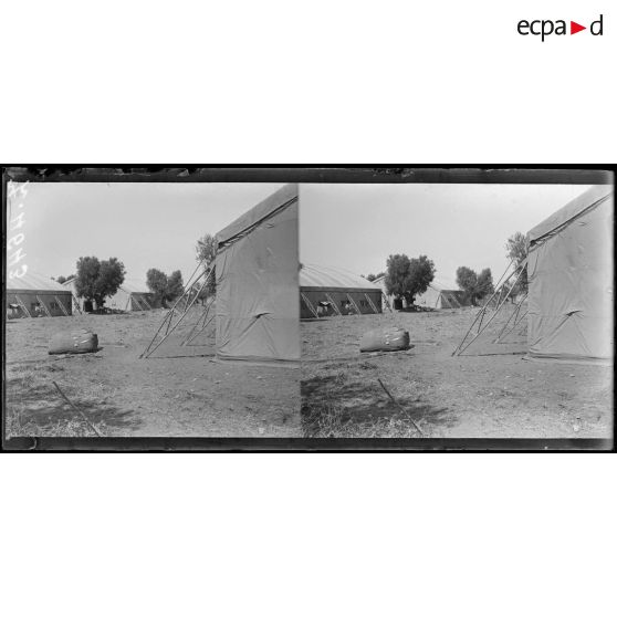Tarente. Les grandes tentes. [légende d'origine]