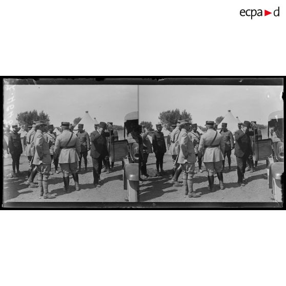 Tarente. Le départ de M. Godart de l'hôpital de Buffoluto. [légende d'origine]