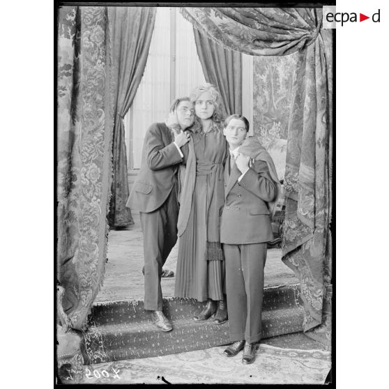 Documents pour scénario Bergerat. [légende d'origine]