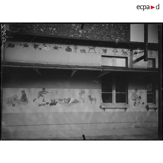 Paris. Pouponnière du camouflage (passage de l'Atlas). Vue extérieure de la pouponnière. [légende d'origine]