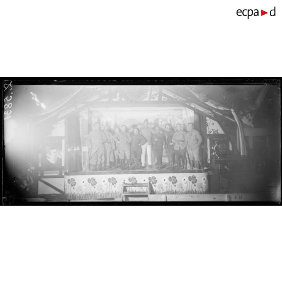 Wesserling (Alsace). Théâtre aux armées. [légende d'origine]