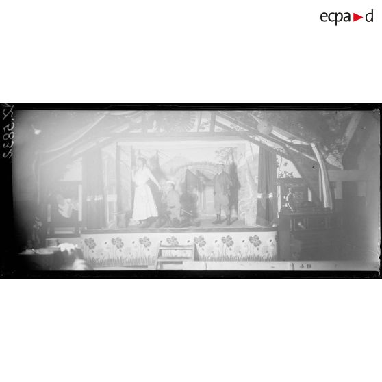 Wesserling (Alsace). Théâtre aux armées. [légende d'origine]