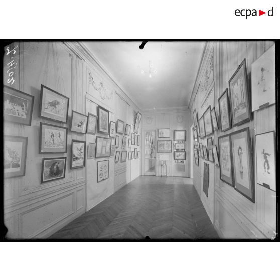 Paris. Musée Leblanc. Galerie des estampes françaises. [légende d'origine]