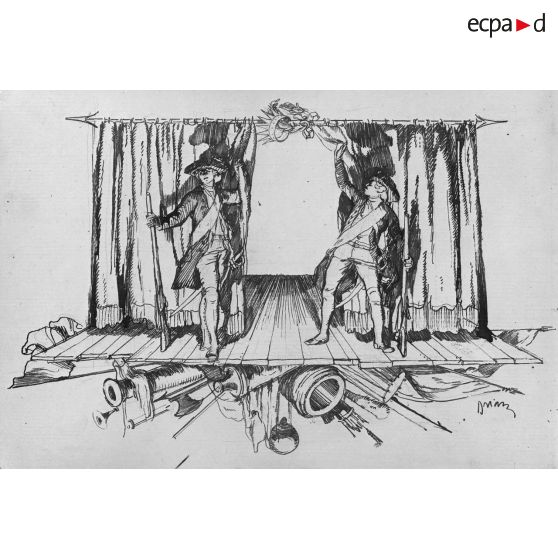 Documents d'archives. [légende d'origine]