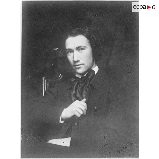 [Portrait de l'écrivain français André Gide.]