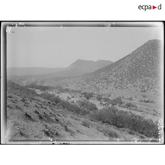 Maroc oriental. Talsinnt. Camp de la Meeridja. [légende d'origine]