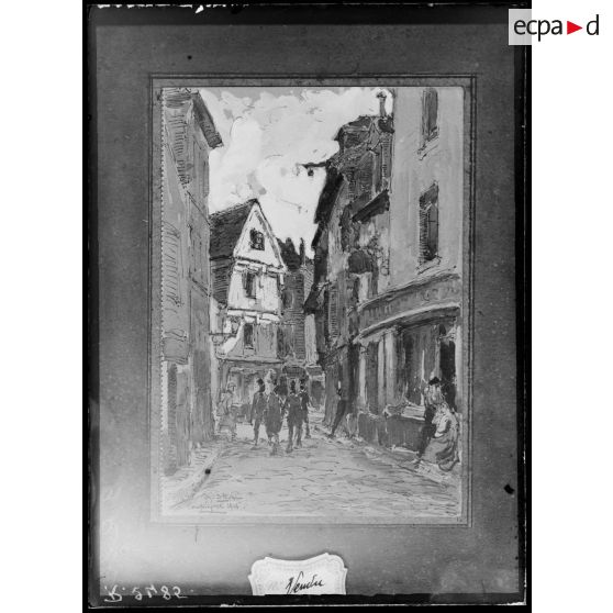 Paris. Salon des Armées.Rue de Compiègne, de Stival. [légende d'origine]