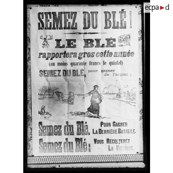 Paris. Salon des Armées. 3e et 4e pages de L'Oeuvre du 23 février 1917. [légende d'origine]