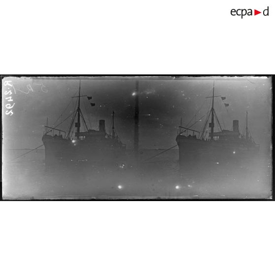 Pauillac. L'Orléans mouillé. [légende d'origine]