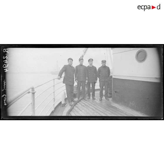 Pauillac. Arrivée de L'Orléans. [légende d'origine]