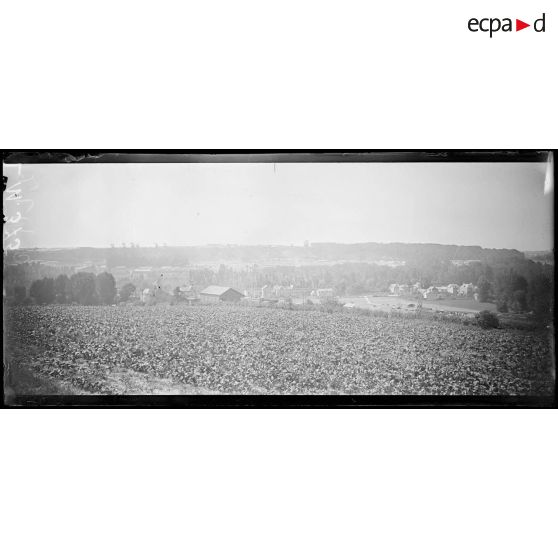 Près du Havre, Montivilliers, panorama d'un camp anglais. [légende d'origine]