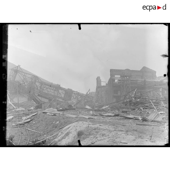 Azincourt, Nord, ensemble de la fosse n°3, côté midi. [légende d'origine]