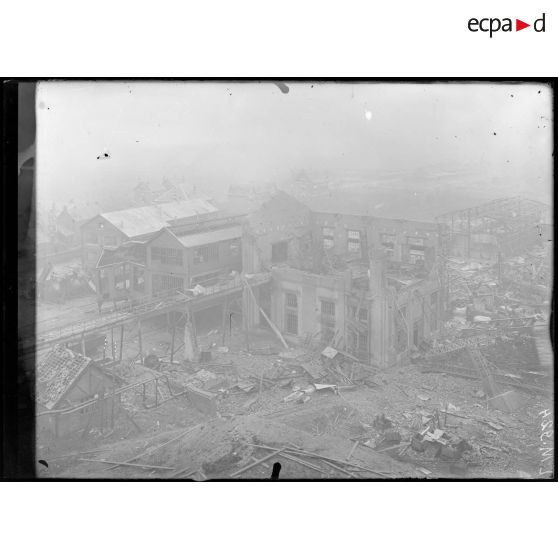 Azincourt, Nord, vue panoramique de la fosse n°3. [légende d'origine]