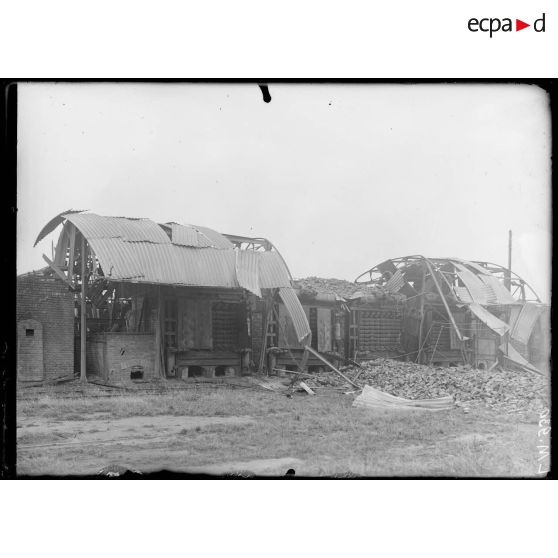 Azincourt, Nord, fosse Saint-Roch, chaudières Belleville. [légende d'origine]