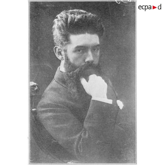 [Portrait du poète Charles Guérin.]