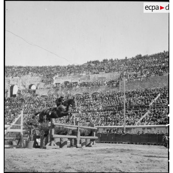 Un concurrent lors du concours.