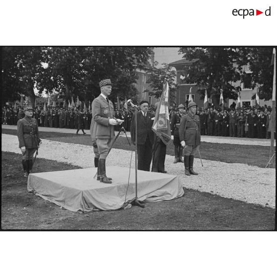 Discours du général d'armée Charles Huntziger.