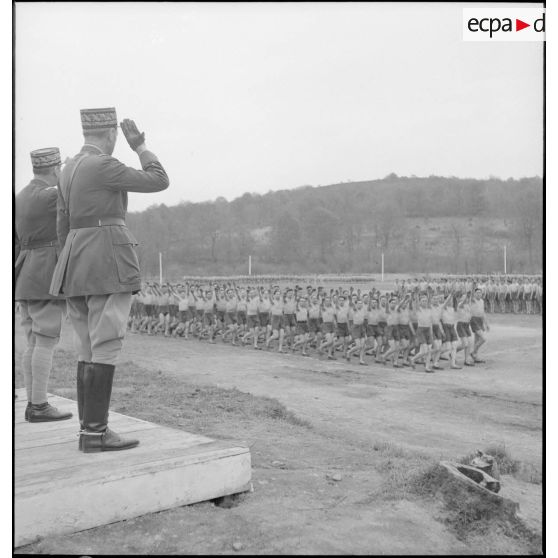 Le défilé des athlètes.