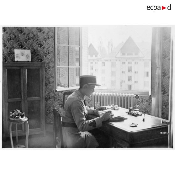 Appartement au quartier du 6e escadron de la 1re légion de la Garde.