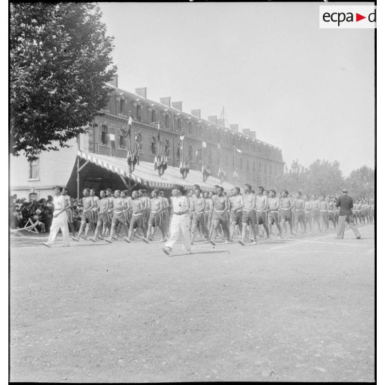 Défilé des sportifs.