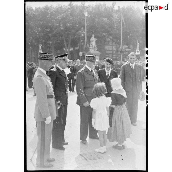 Le maréchal Pétain à Aix-en-Provence.