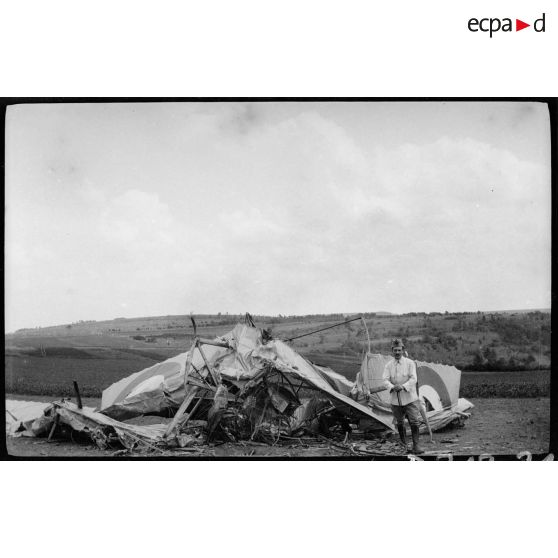 [Carcasse d'avion français].