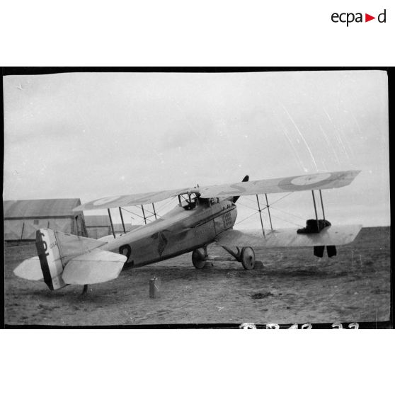 [SPAD VII « Vieux Charles » du capitaine Guynemer de l’escadrille 3 (SPA 3)].