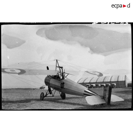 [Morane-Saulnier type P (en dotation à partir de juin 1917) de l’escadrille 122].