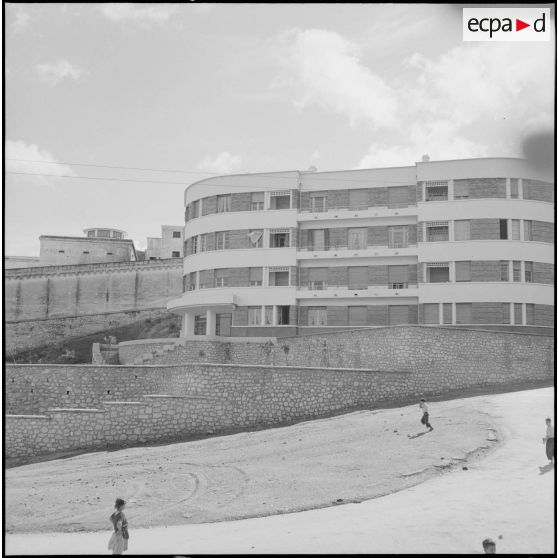 Vue sur un immeuble d'El Kettar.