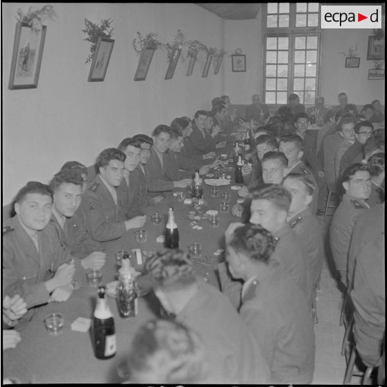 Réception à l'occasion de la fête de la Sainte-Cécile, patronne des musiciens et la musique de la garnison d'Alger.