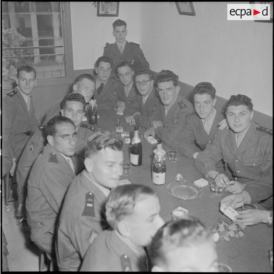 Réception à l'occasion de la fête de la Sainte-Cécile, patronne des musiciens et la musique de la garnison d'Alger.