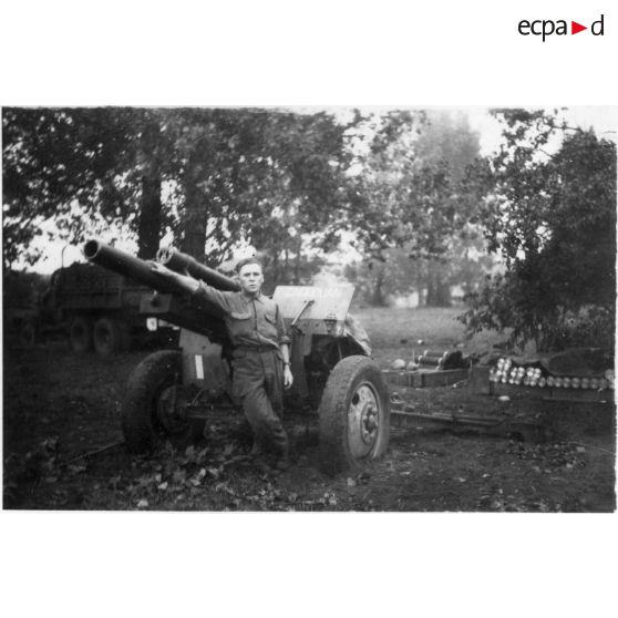 En route vers le nord. Septembre 1944. [légende d'origine]