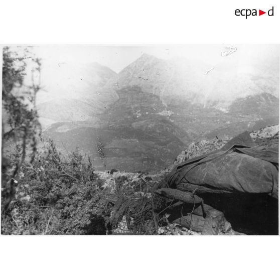 La 3e DIA [division d'infanterie algérienne] sur le front d'Italie. Janvier 1944. [légende d'origine]