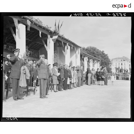 Journée récréative au profit des oeuvres sociales de la division territoriale d'Alger (DTA) au quartier Gueydon, à Alger.