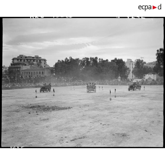 Journée récréative au profit des oeuvres sociales de la division territoriale d'Alger (DTA) au quartier Gueydon, à Alger.