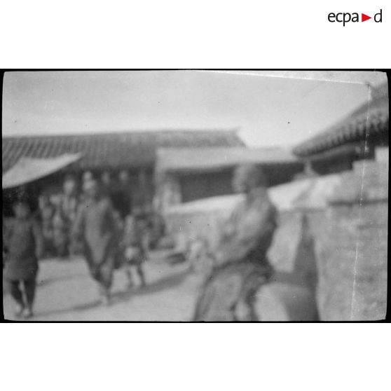 [Pékin. Scène de rue].