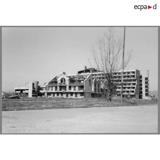 Le quartier d'Alipasino Polje - Sarajevo. [légende d'origine]