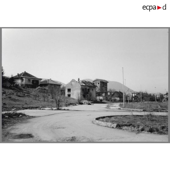 Le quartier d'Alipasino Polje - Sarajevo. [légende d'origine]