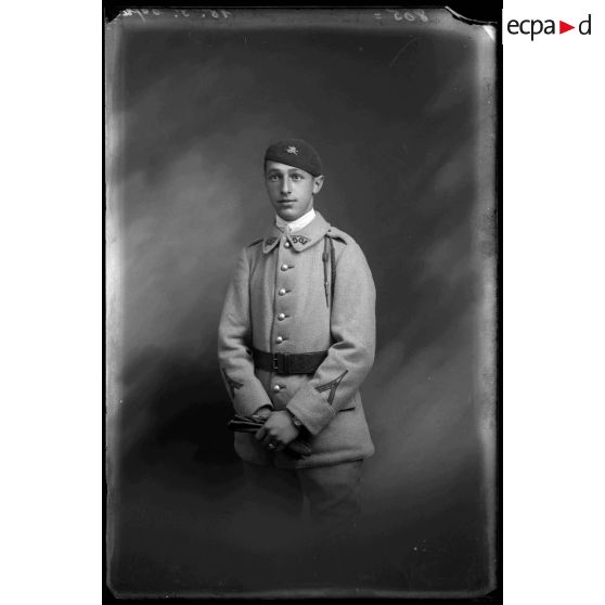 [Portrait d'un militaire].