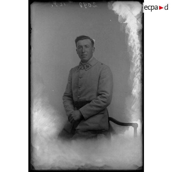 [Portrait de militaire].