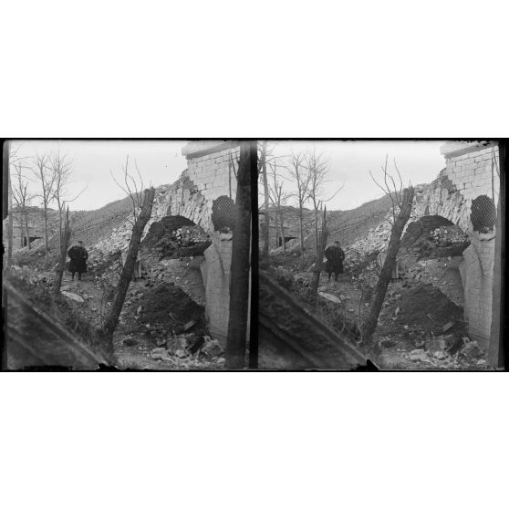 Fort de Liouville (Meuse) - dans les ruines. [légende d'origine]<br>