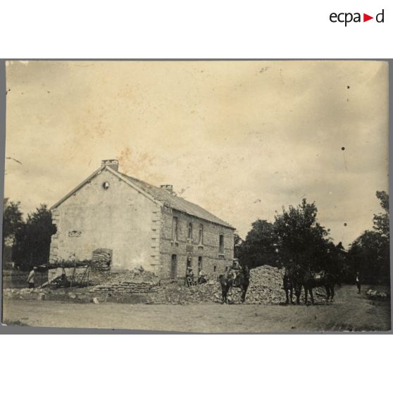 Auberge Saint-Pierre (Bois-le-Prêtre). [légende d'origine]