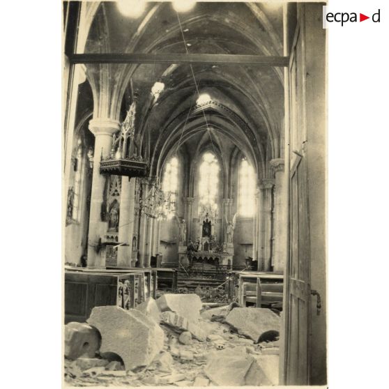 Eglise Lironville. [légende d'origine]