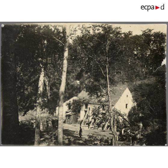 Auberge Saint-Pierre (Bois-le-Prêtre). [légende d'origine]